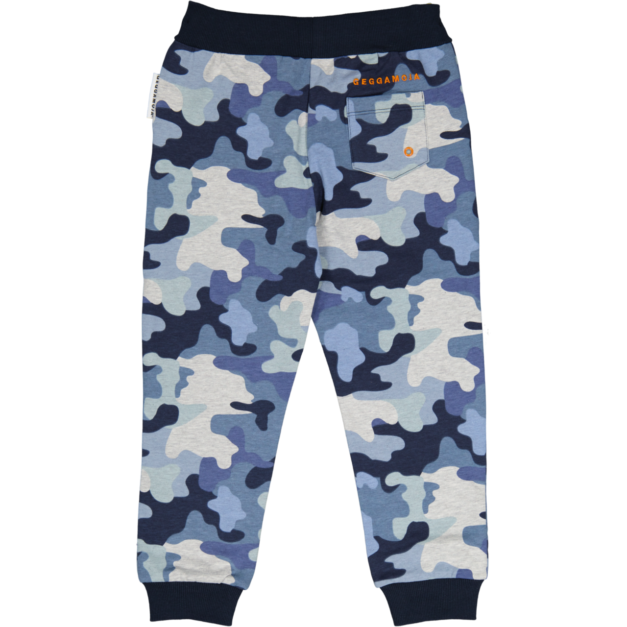 College baggy pant Blue camo  74/80