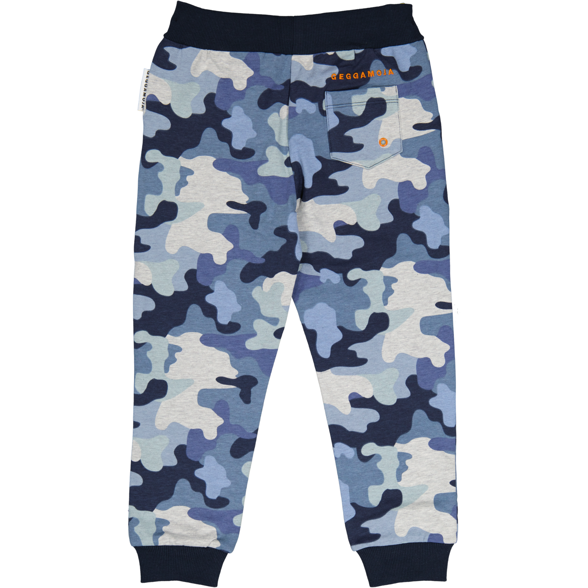 College baggy pant Blue camo