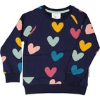 College crew neck Multi heart  86/92