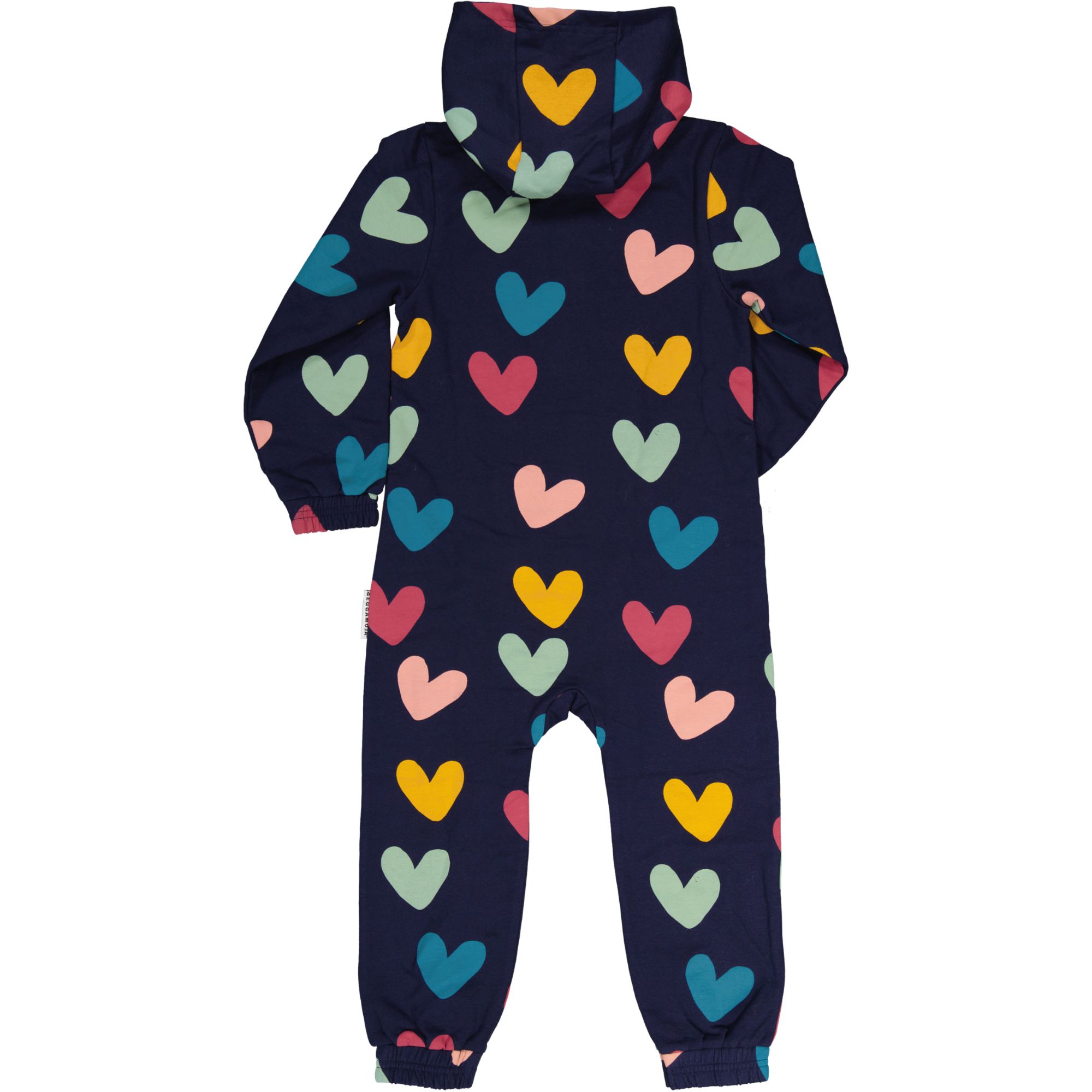 College Jumpsuit Hjärtan Blå