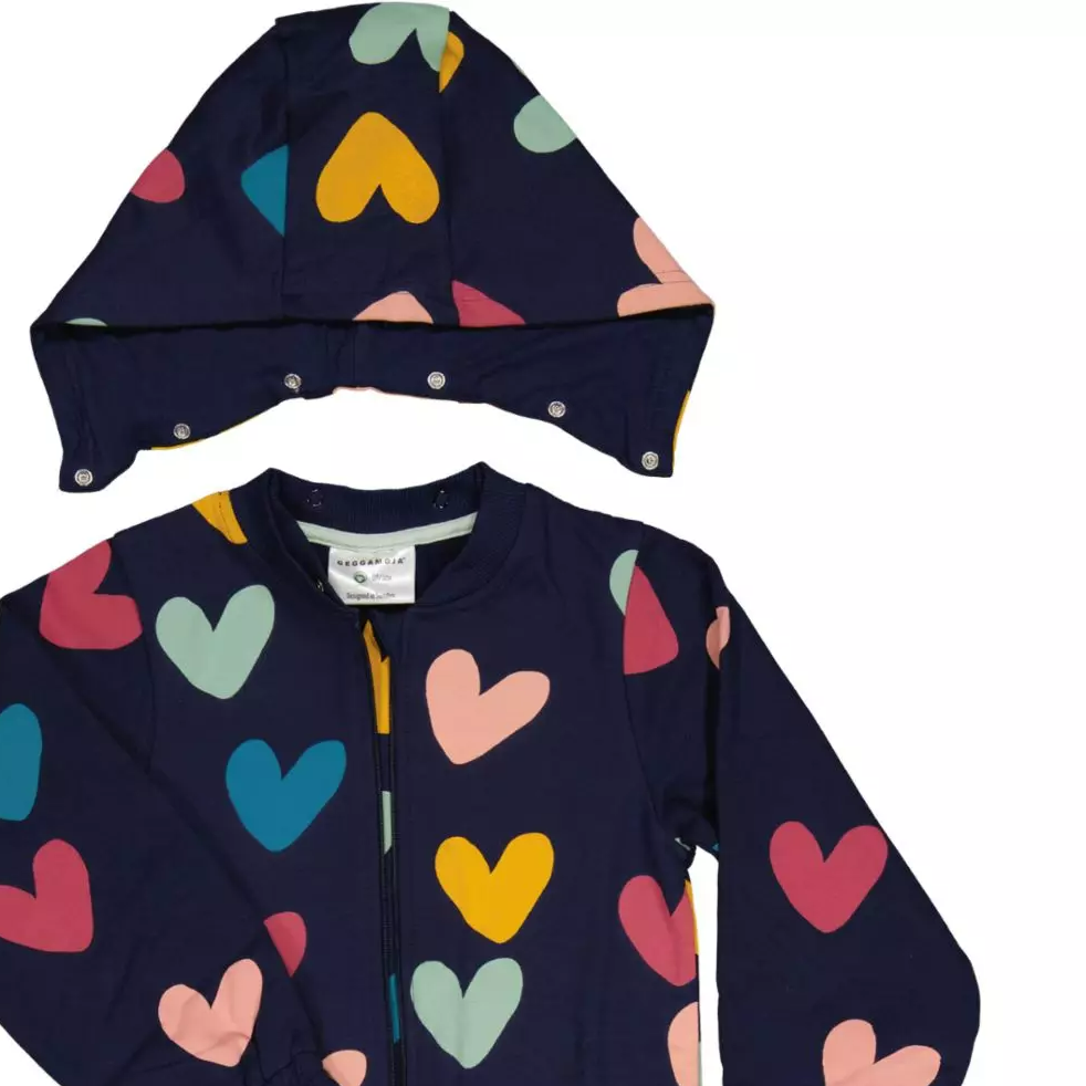 College jumpsuit Multi heart  110/116
