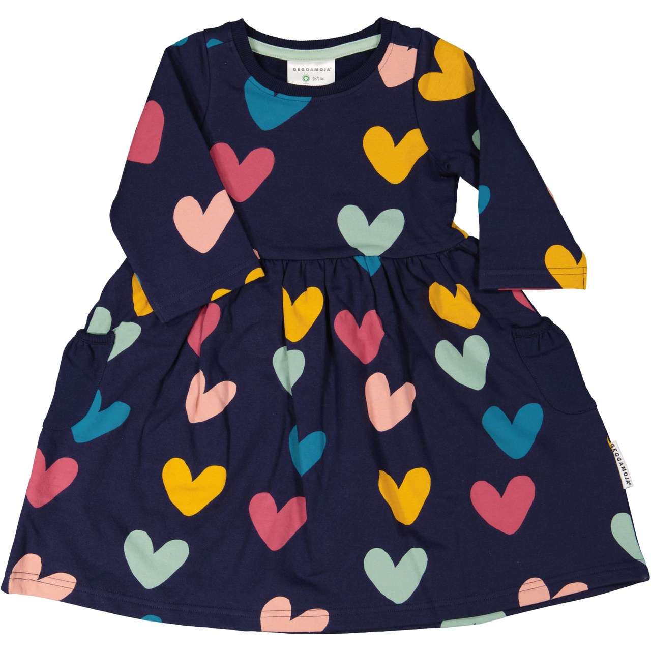 College dress Multi heart