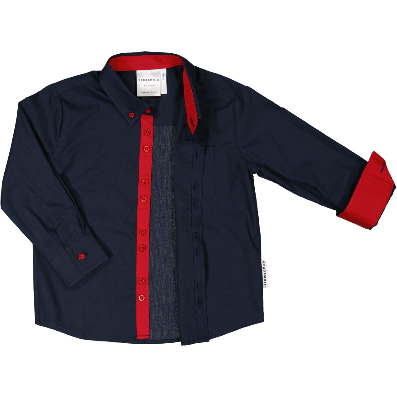 Shirt Navy  122/128