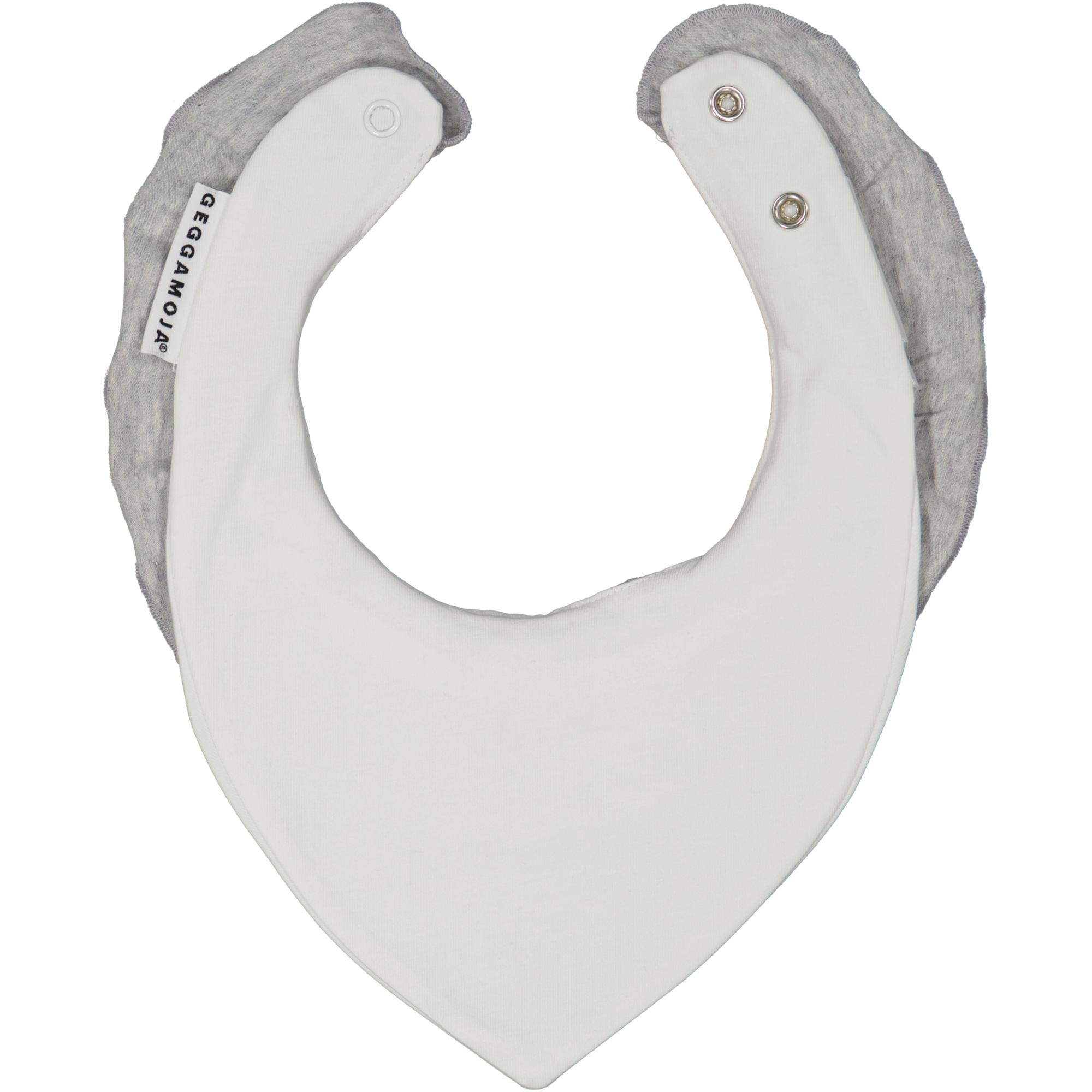 Bib flounce White  One Size