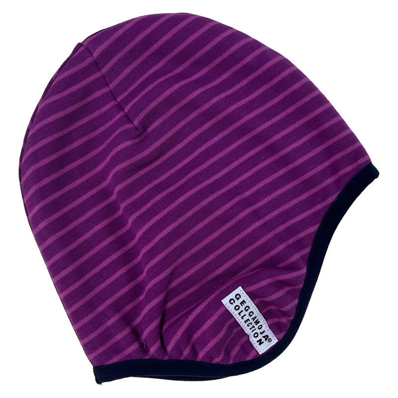 Helmet hat fleece Deep purple/lilac 18 42 4-6 month