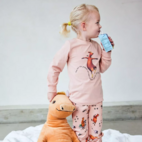 Pyjamas tvådelad Mamma Mu och Kråkan Rosa 98/104