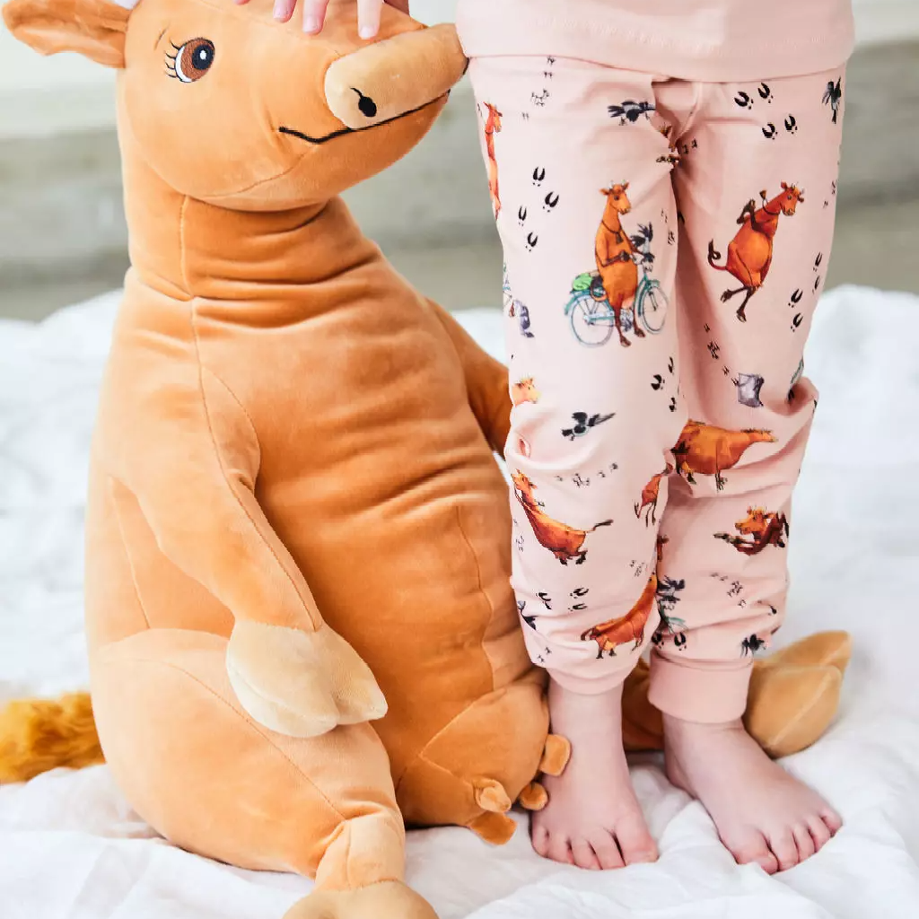 Pyjamas tvådelad Mamma Mu och Kråkan Rosa 98/104