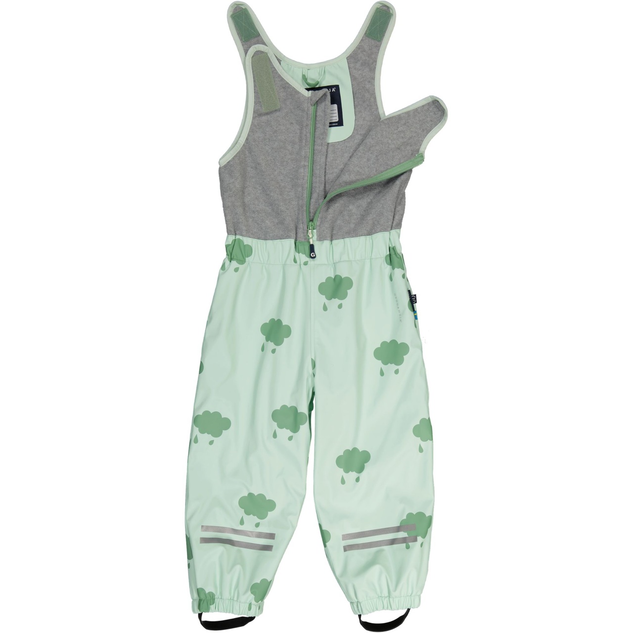 Rain set fleece Mint cloud  122/128