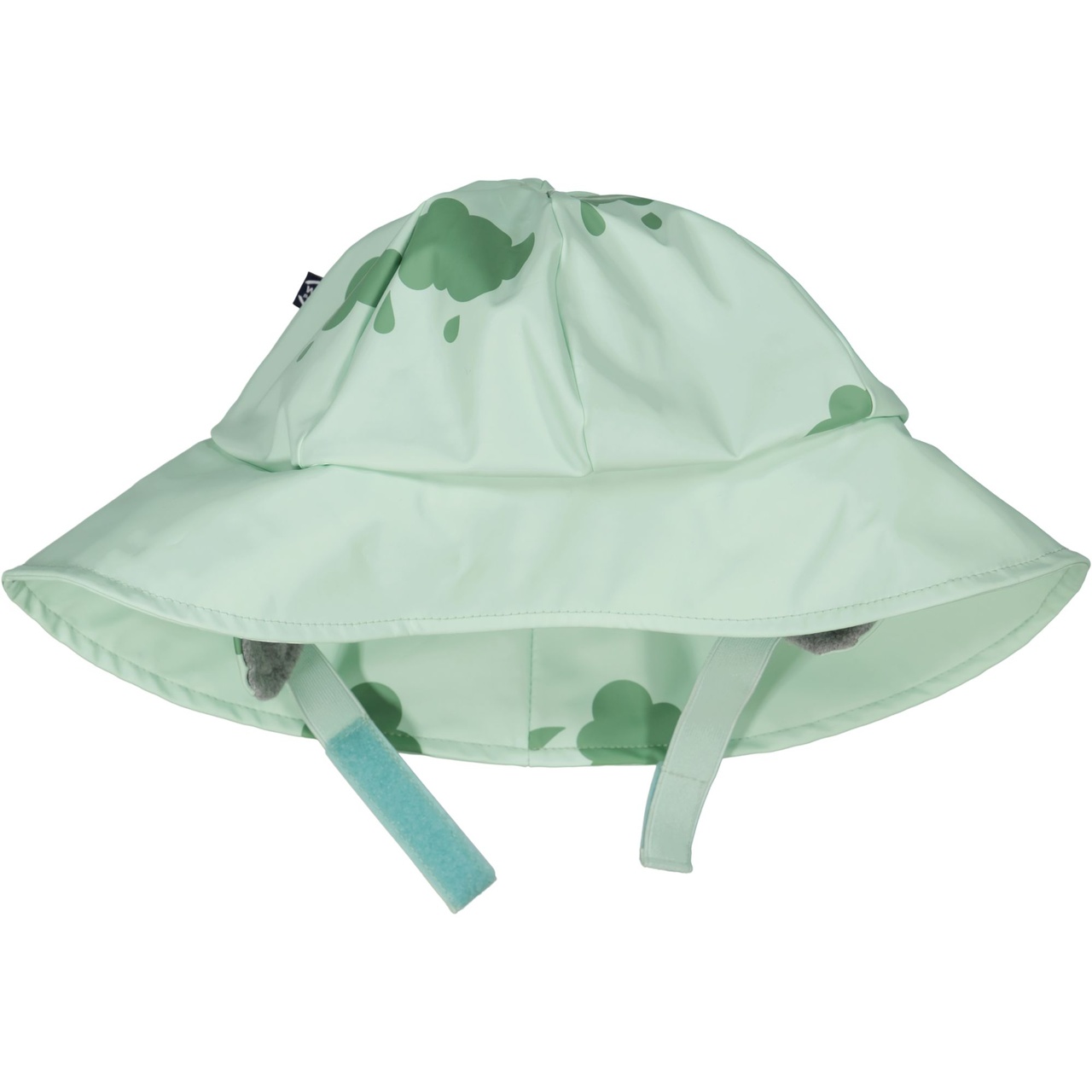 Rain hat fleece Mint cloud  2-4