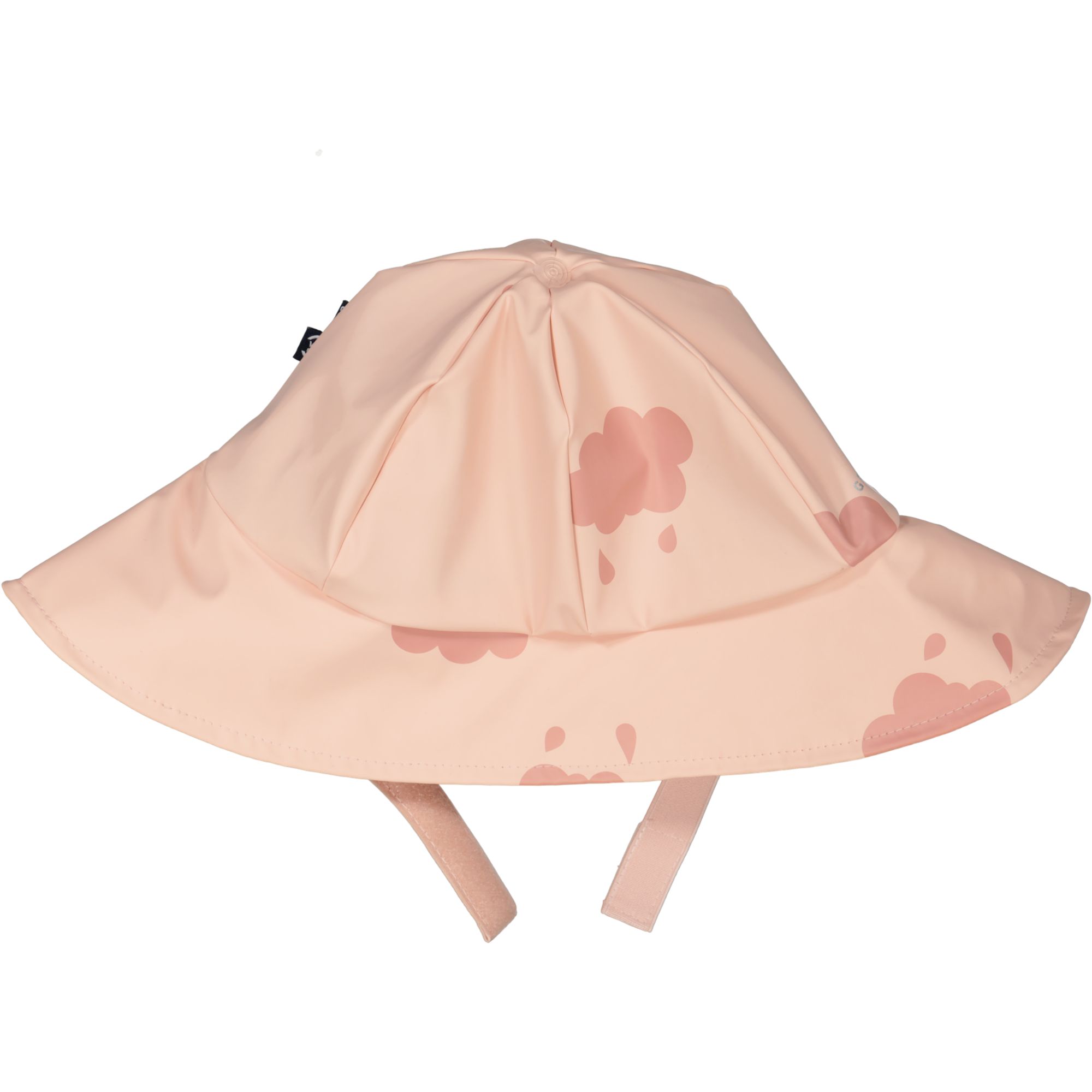 Rain hat fleece Pink cloud