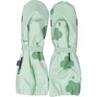 Rain mitten fleece Mint cloud  6-8