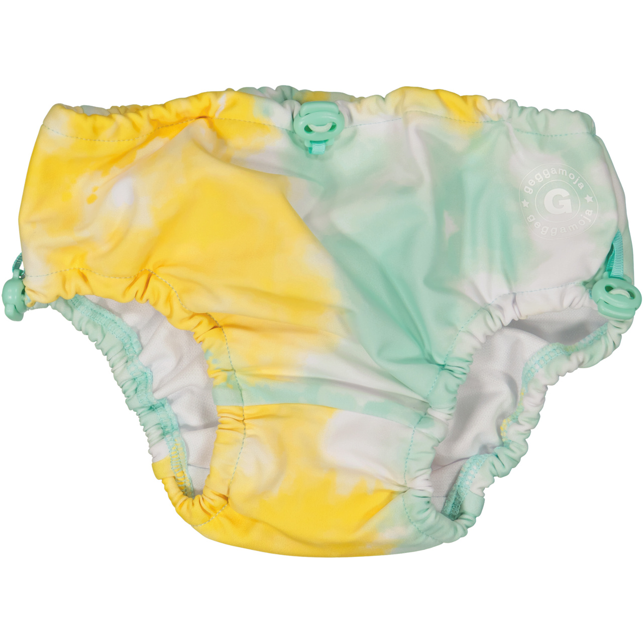 UV Baby swim pants Tie dye yellow  74/80