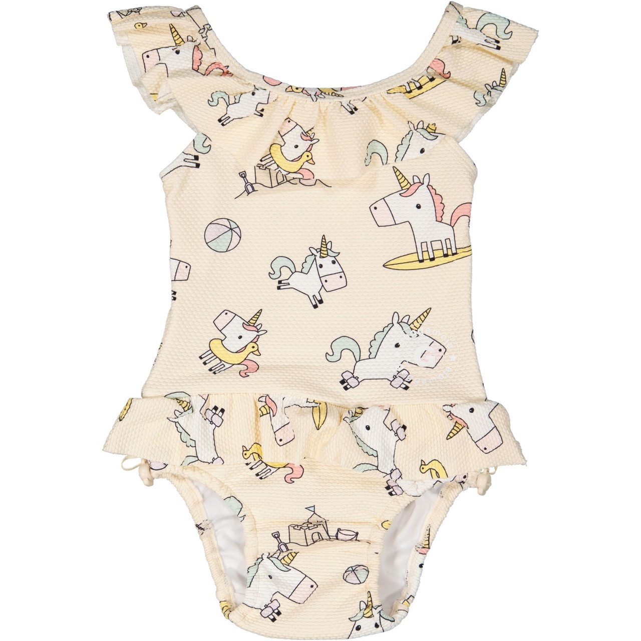 UV Baby-Badeanzug Beige unicorn 62/68