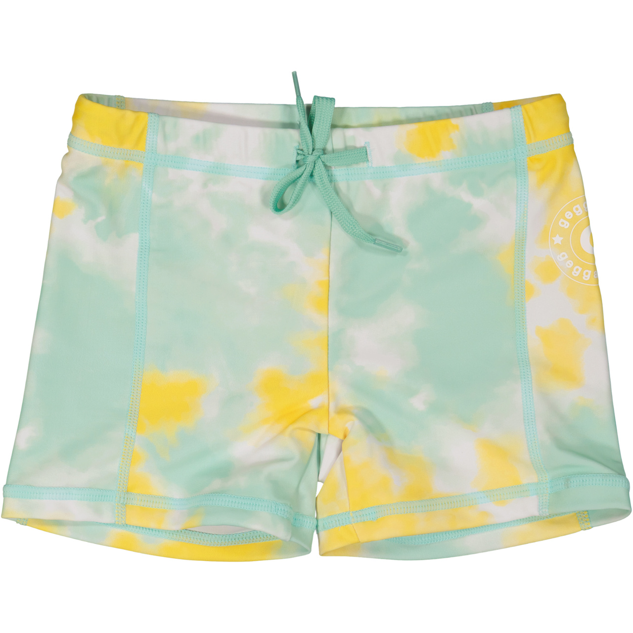 UV short pant Tie dye yellow  74/80