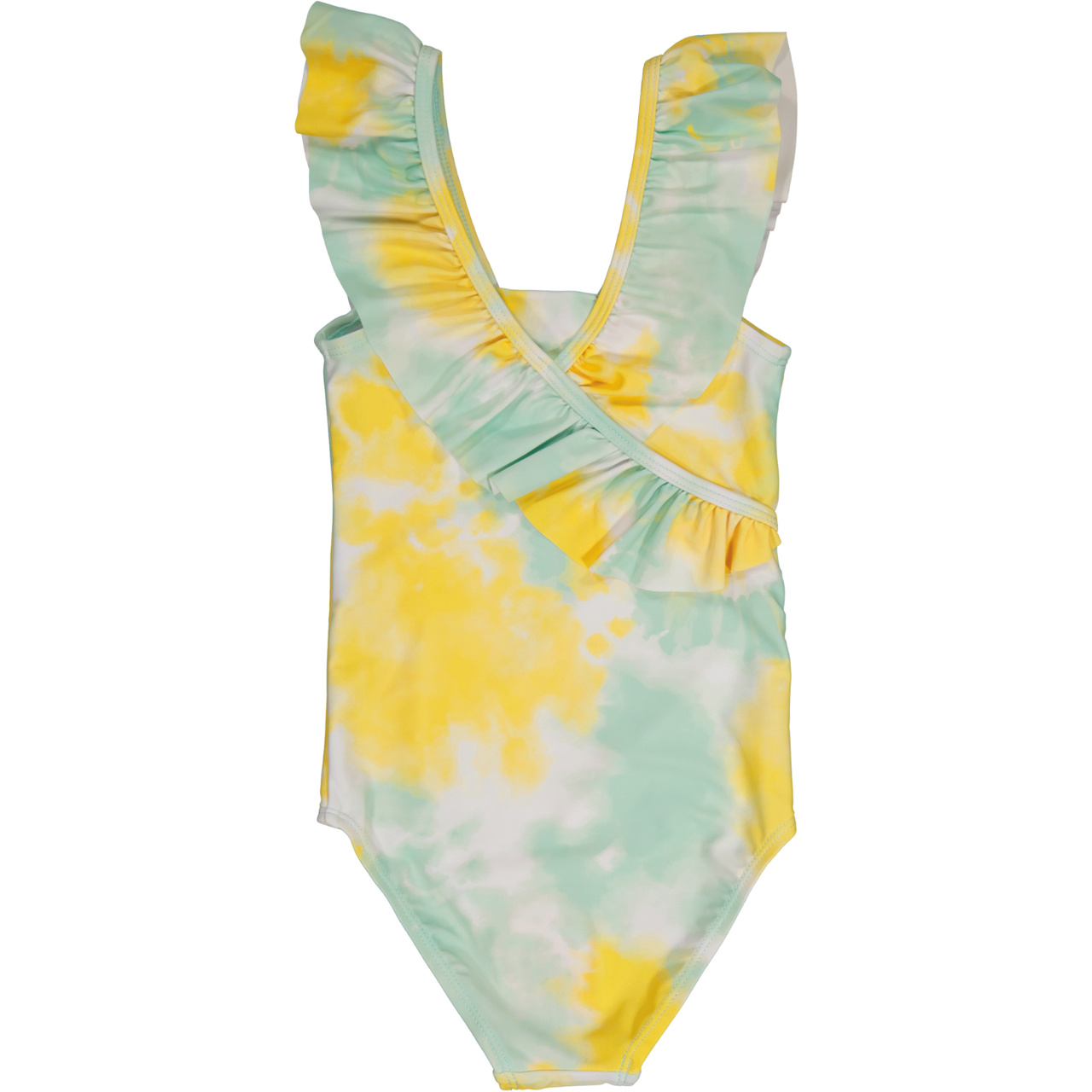 UV swim suit Tie dye yellow  146/152
