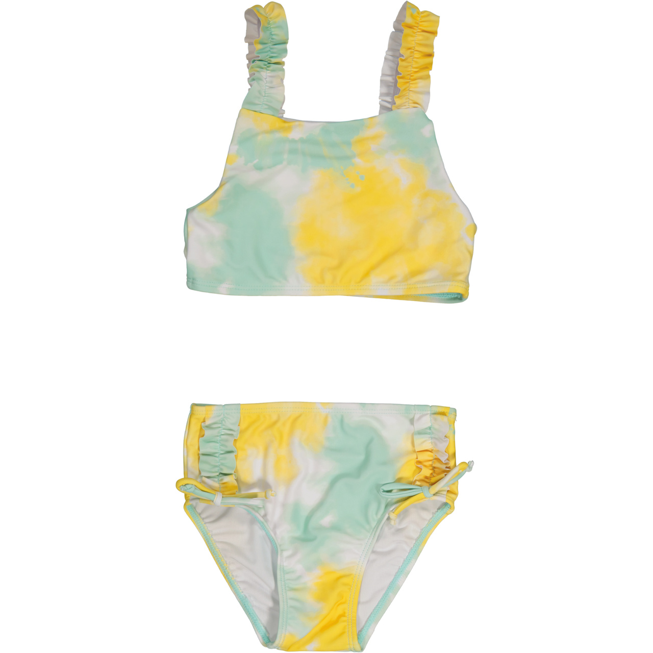 UV bikini set Tie dye yellow