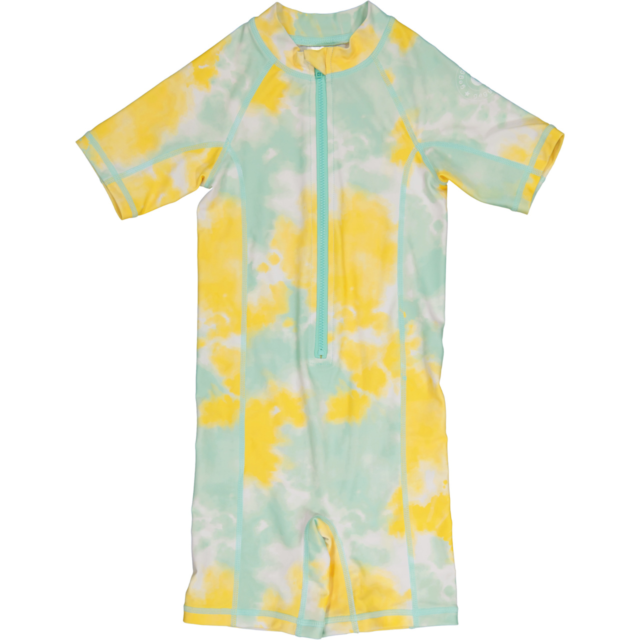 UV-Dräkt Tie Dye Gul 122/128