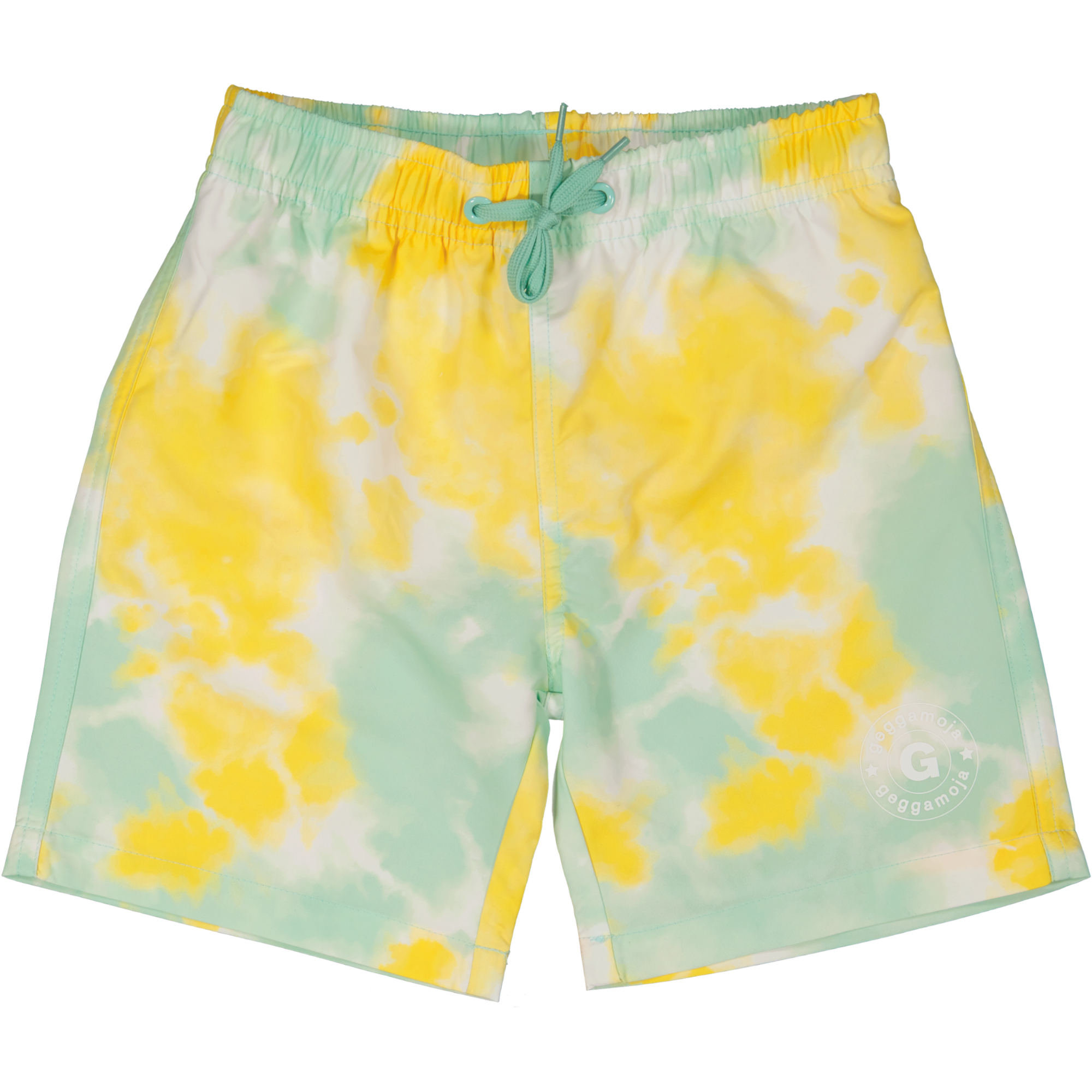 UV Swim shorts Tie dye yellow