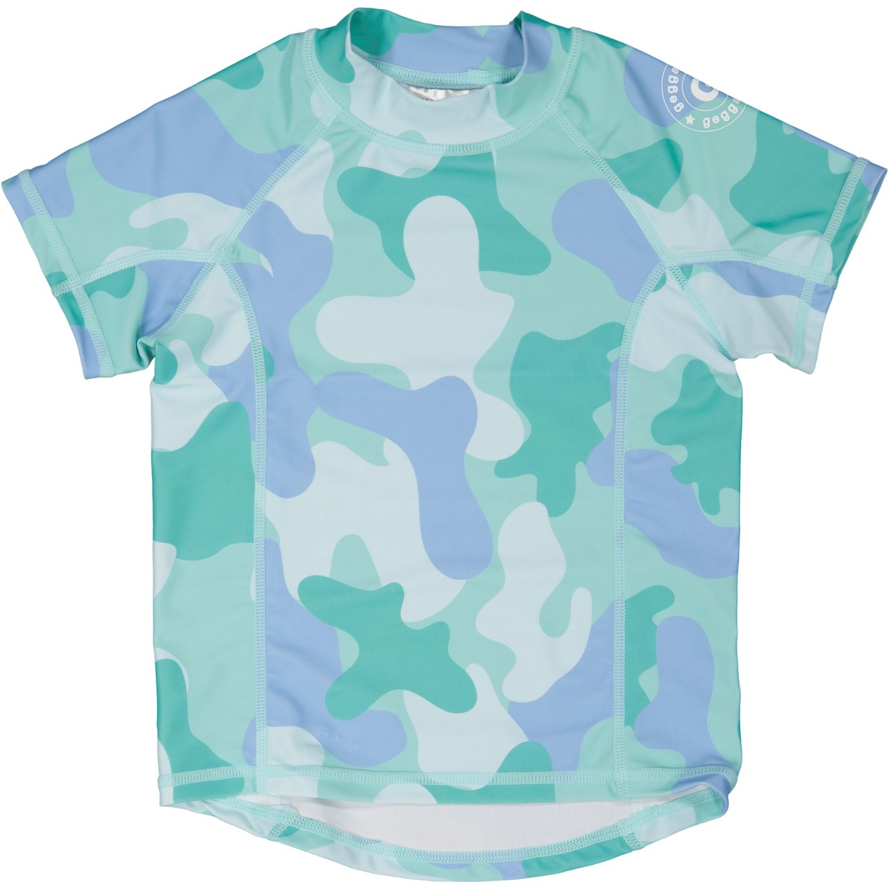 UV-tröja kort ärm Camo Mint