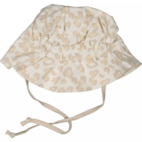 Bamboo Sunny hat Soft beige leo 10m-2Y