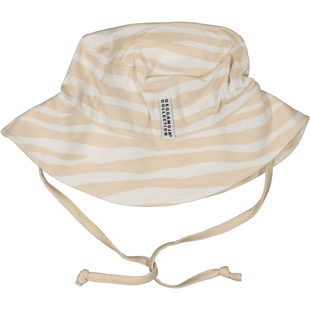 Bamboo Sunny hat Soft beige zebra  2-6Y