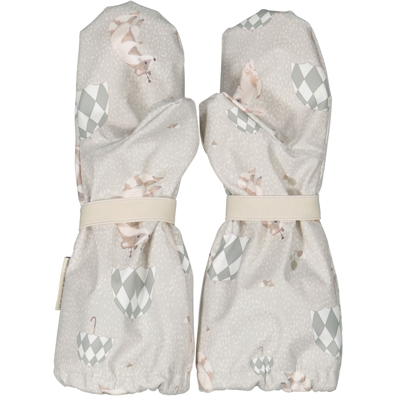 Rain mitten fleece Acorn