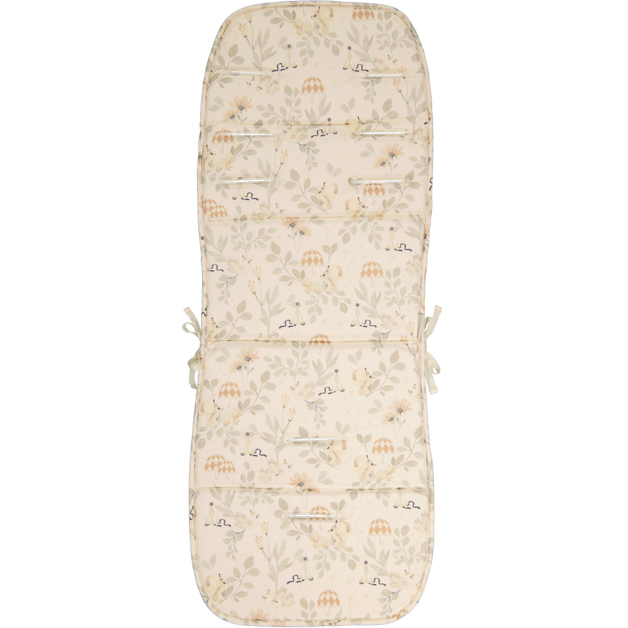 Stroller seat pad Flower forest