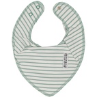 Dry bib L.green/offwhite