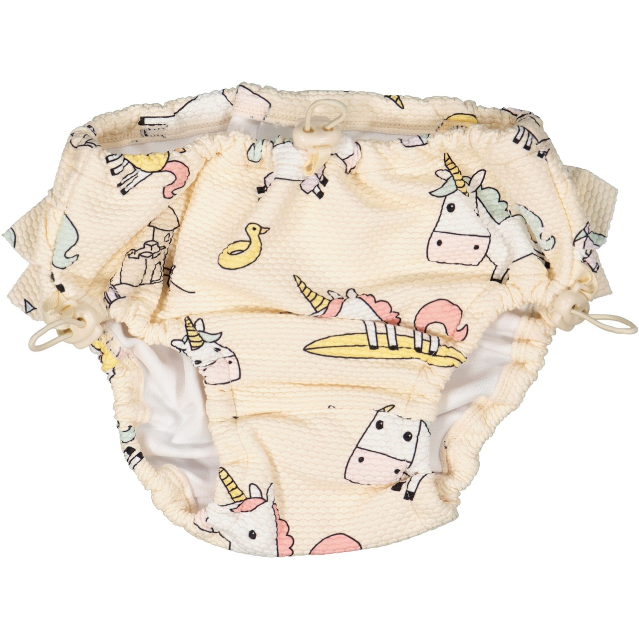 UV Baby swim pants Beige unicorn 50/56