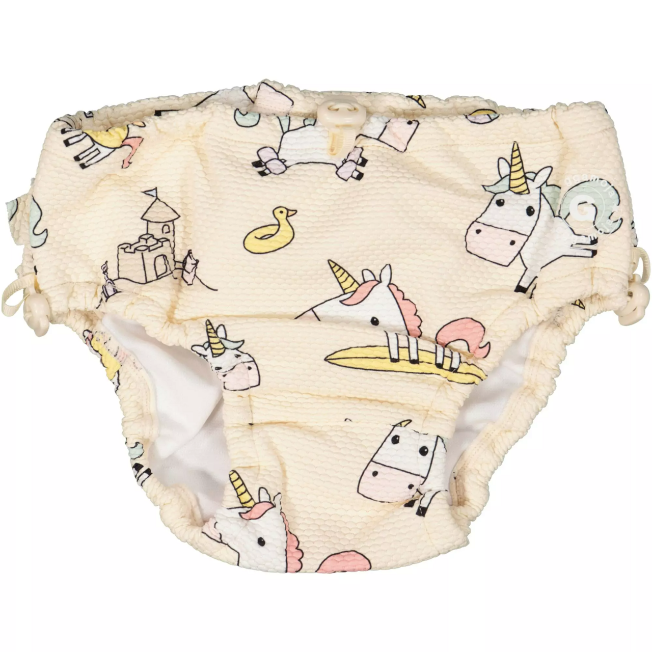 UV-Baby-Badehoses Beige unicorn 50/56