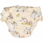 UV Baby swim pants Beige unicorn 62/68