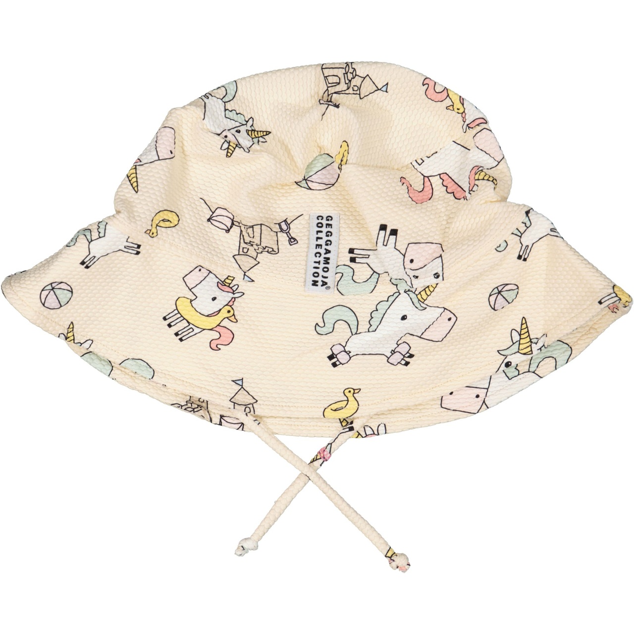 UV Sunny hat Beige unicorn 4-10M