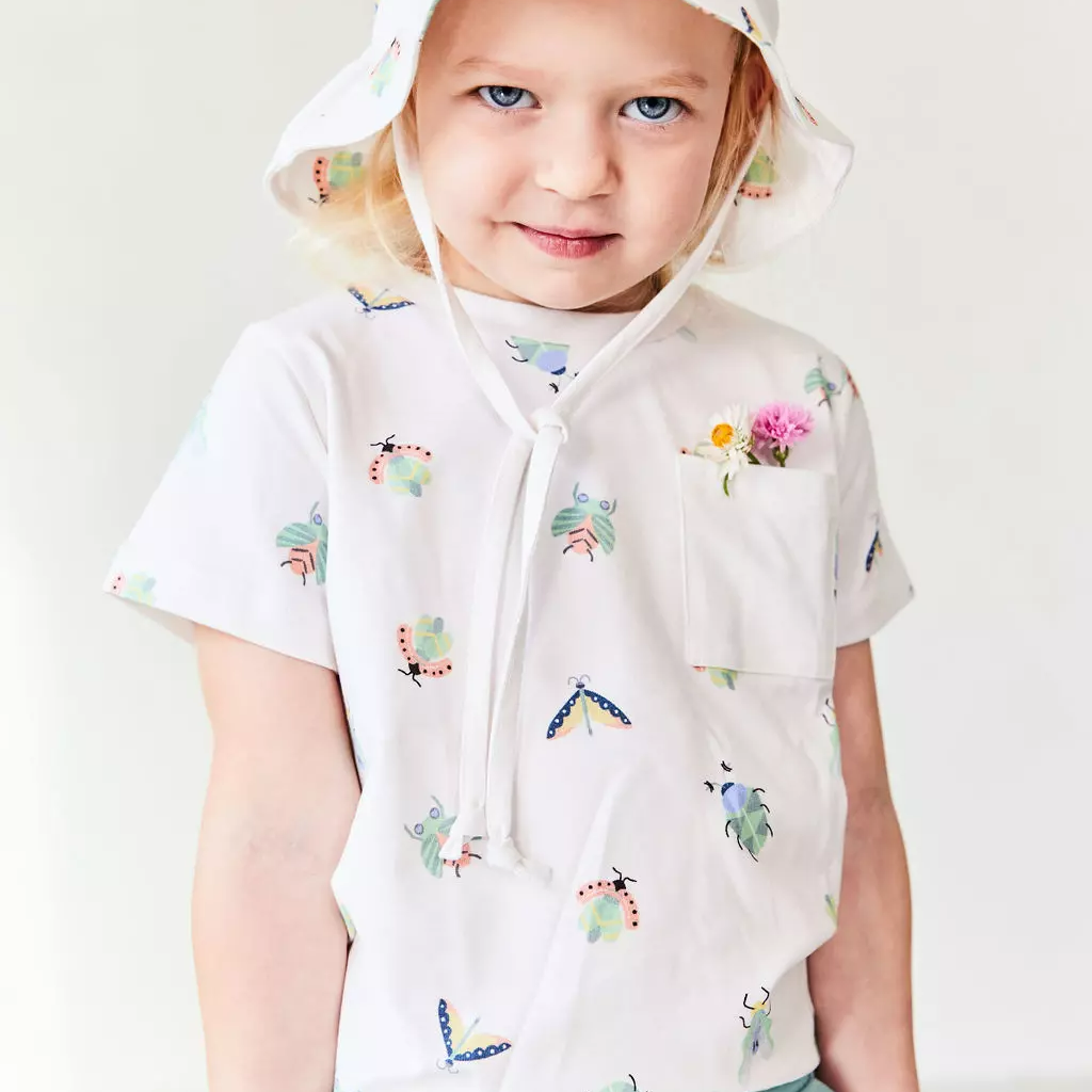 Bamboo summer two pcs pyjamas Baby bugs 146/152