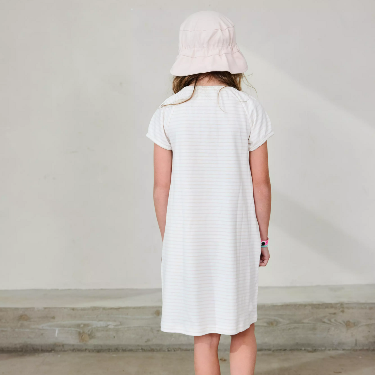 Singoalla dress L.pink/offwhite 50/56