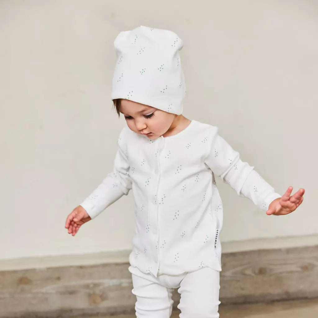 Müts Tiny Roheline dot S 2-4 Year