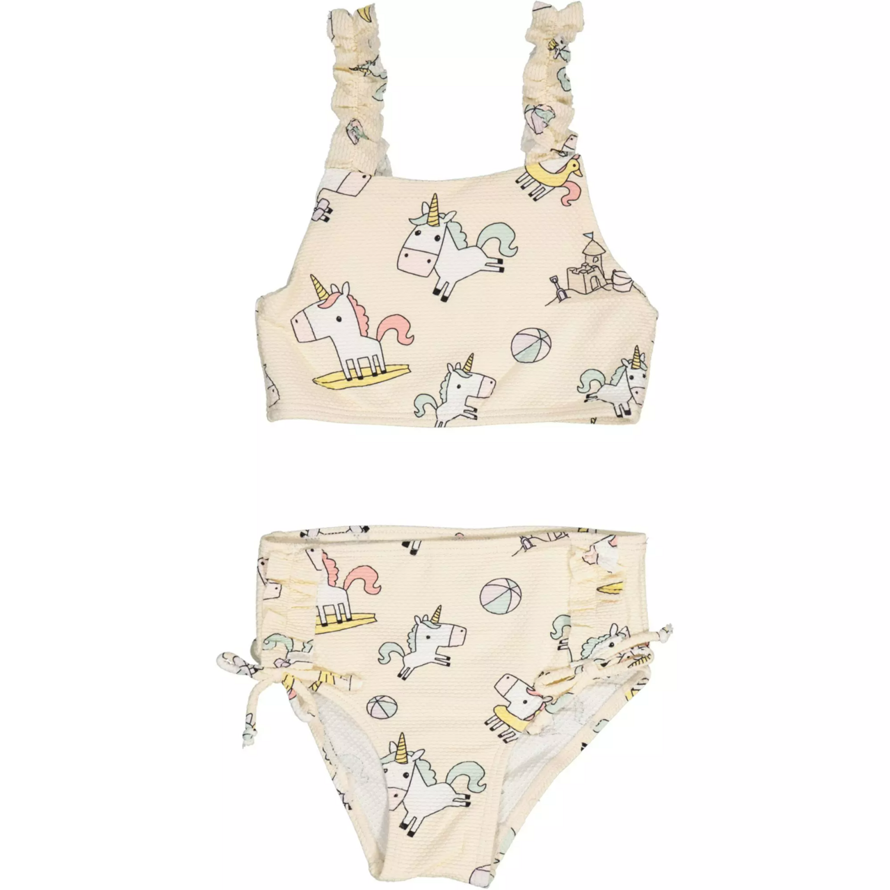 UV Bikini set Beige unicorn 86/92