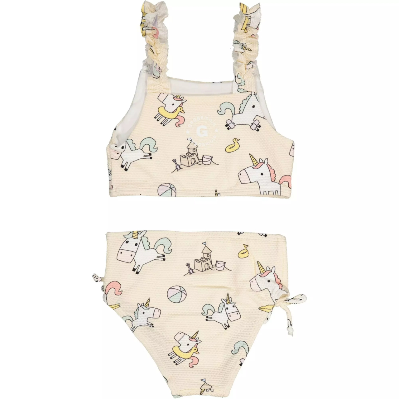 UV Bikini set Beige unicorn 86/92