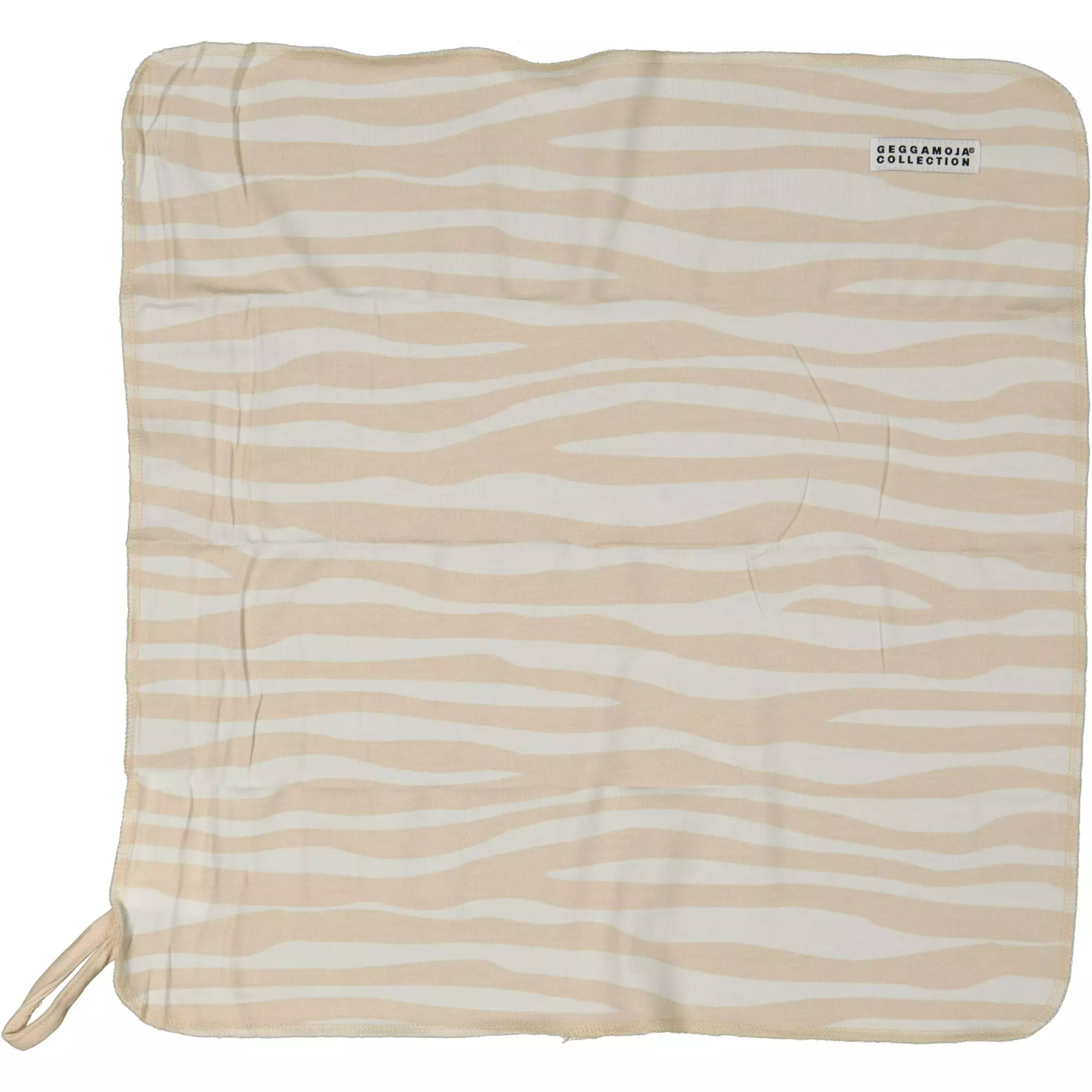 Bamboo Baby blanket Soft beige zebra