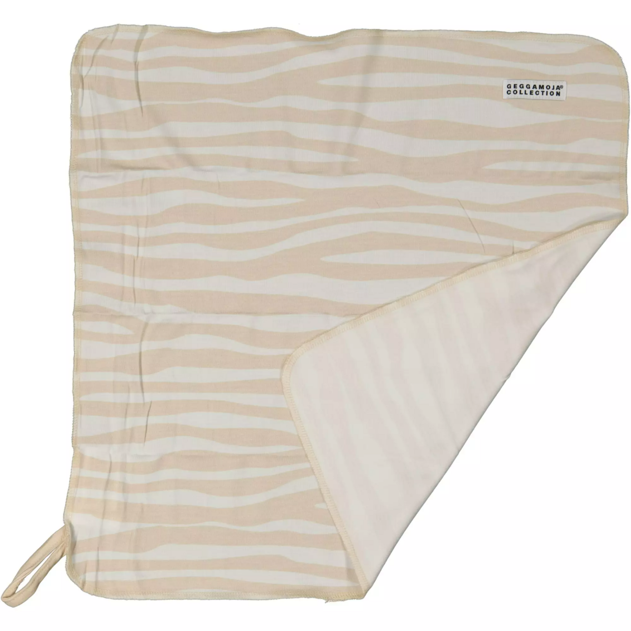 Bamboo Baby blanket Soft beige zebra