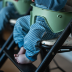 Pyjamas i bomull blå/grön 62/68