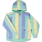 Wind fleece jacket Mint Stripe