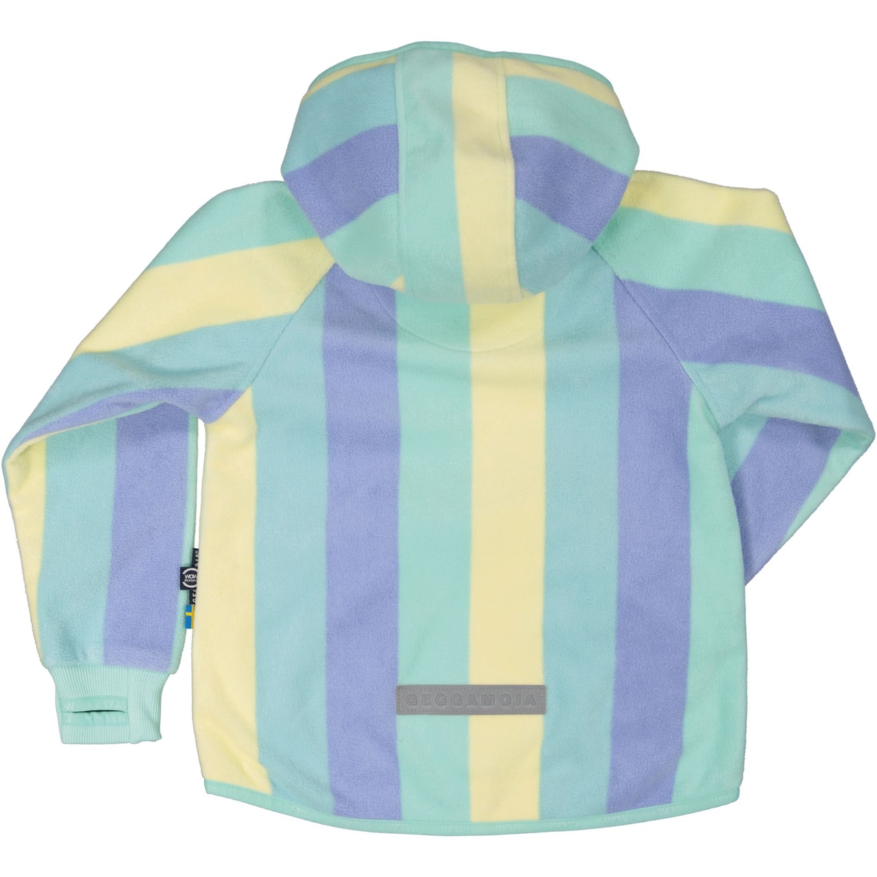 Wind fleece jacket Mint Stripe