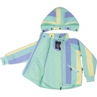 Wind fleece jacket Mint Stripe  98/104