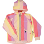 Vindfleece jacka Randig Rosa/Lila