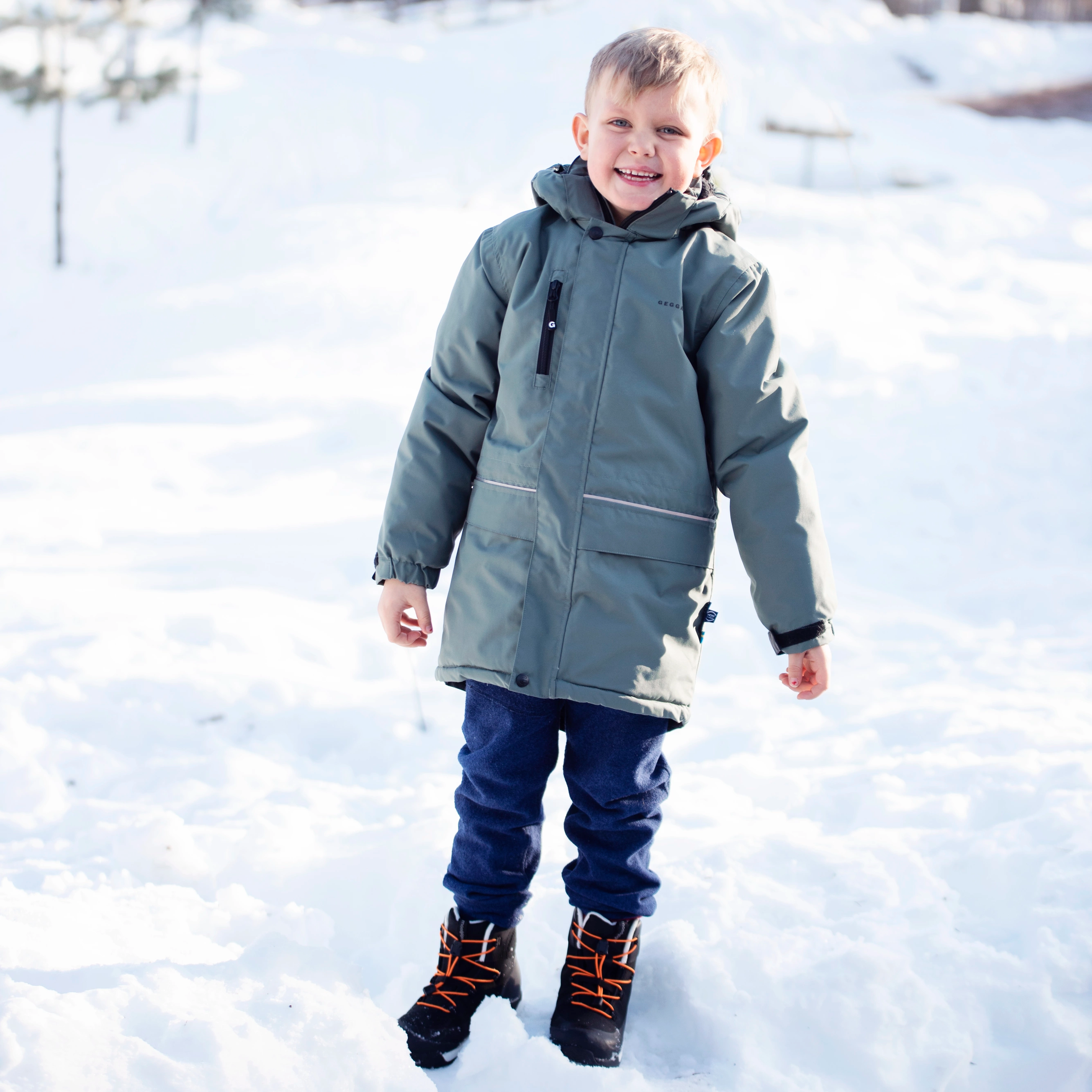 Parkas Mossgreen