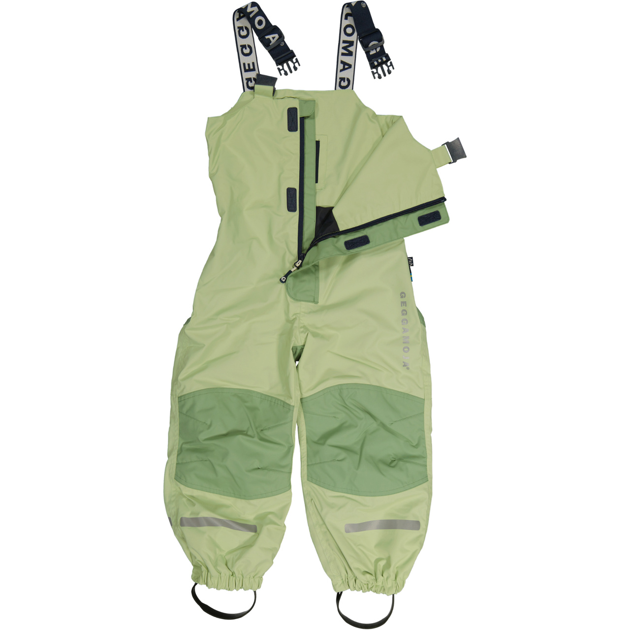 Shell bib pants Green