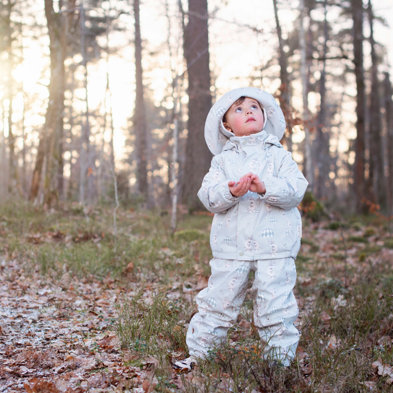 Rain set fleece Acorn