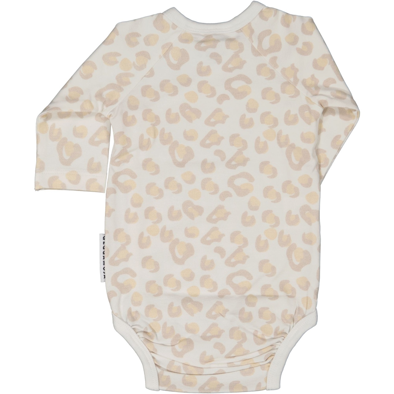 Bamboo wrap around body Soft beige leo