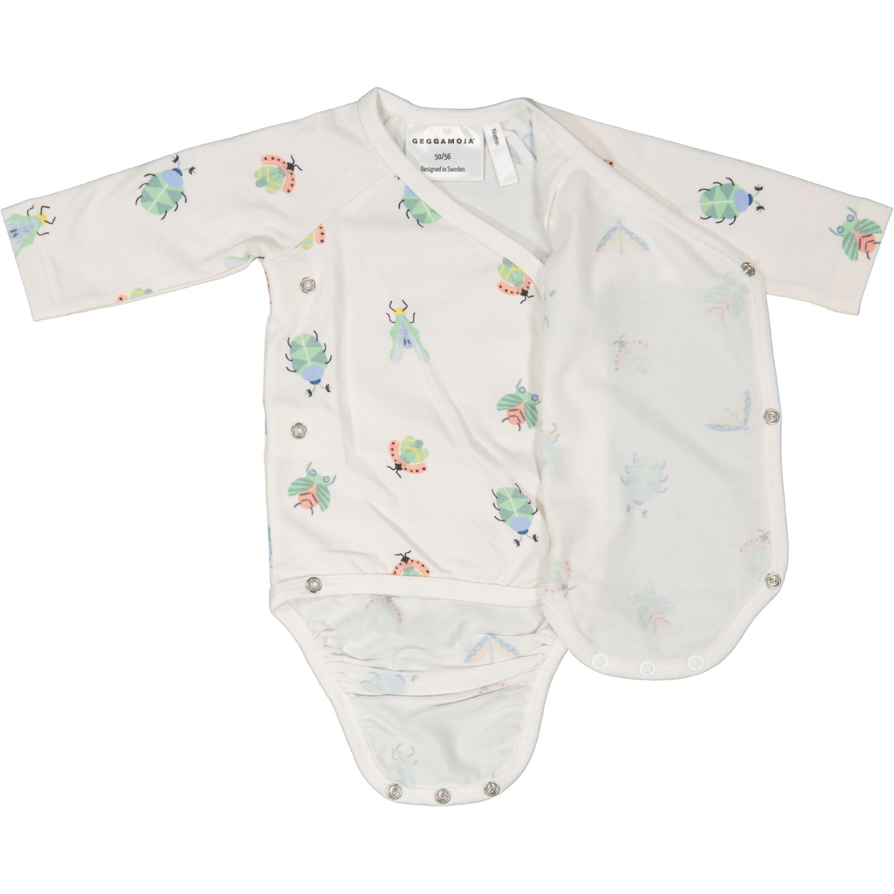 Bamboo wrap around body Baby bugs 50/56