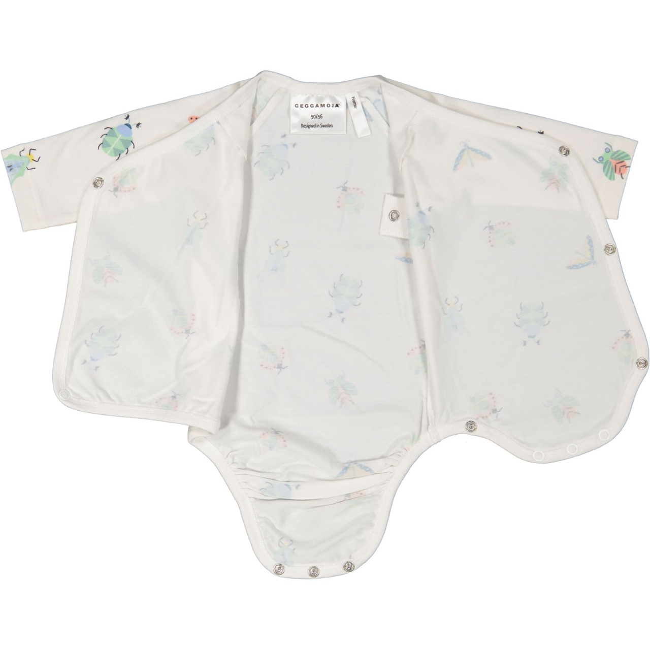 Bamboo wrap around body Baby bugs 50/56